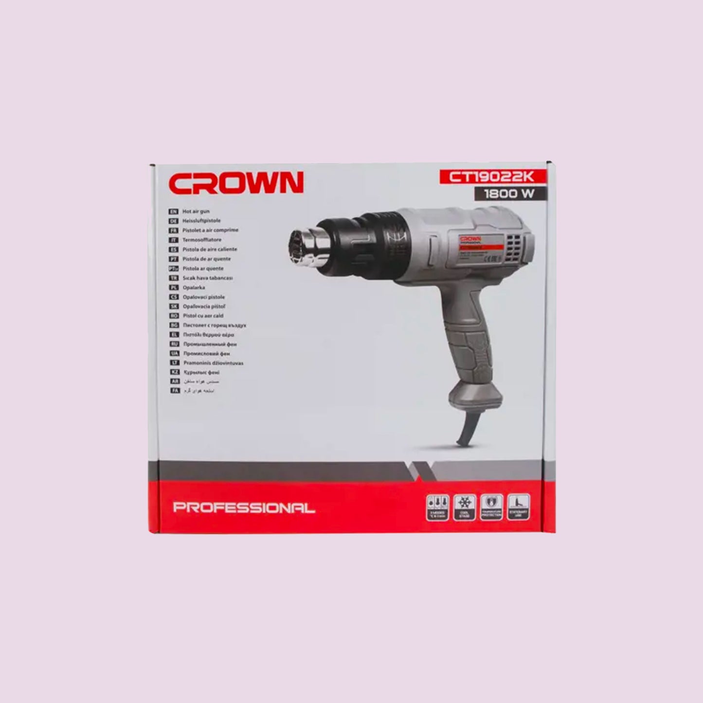 Pistola de aire caliente