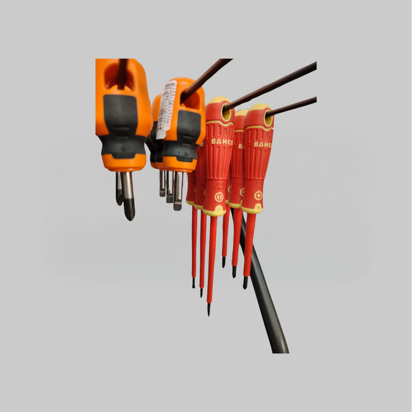 DISPLAY DESTORNILLADORES 40PCS BAHCO FIT.