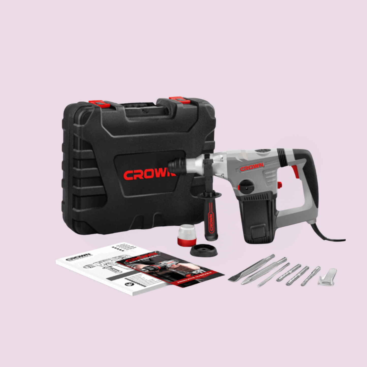 Rotomartillo Crown Ct18116 Bmc 1050w CT18116 BMC CROW