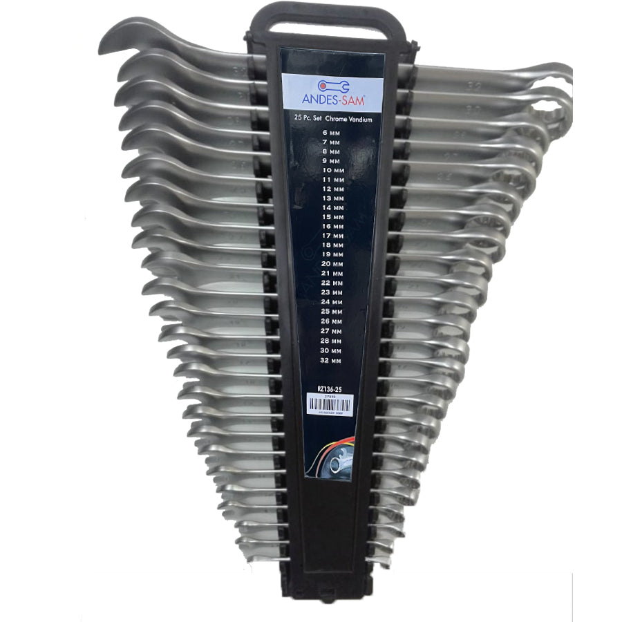 SET LLAVES COMB. 6-32MM 25PZ