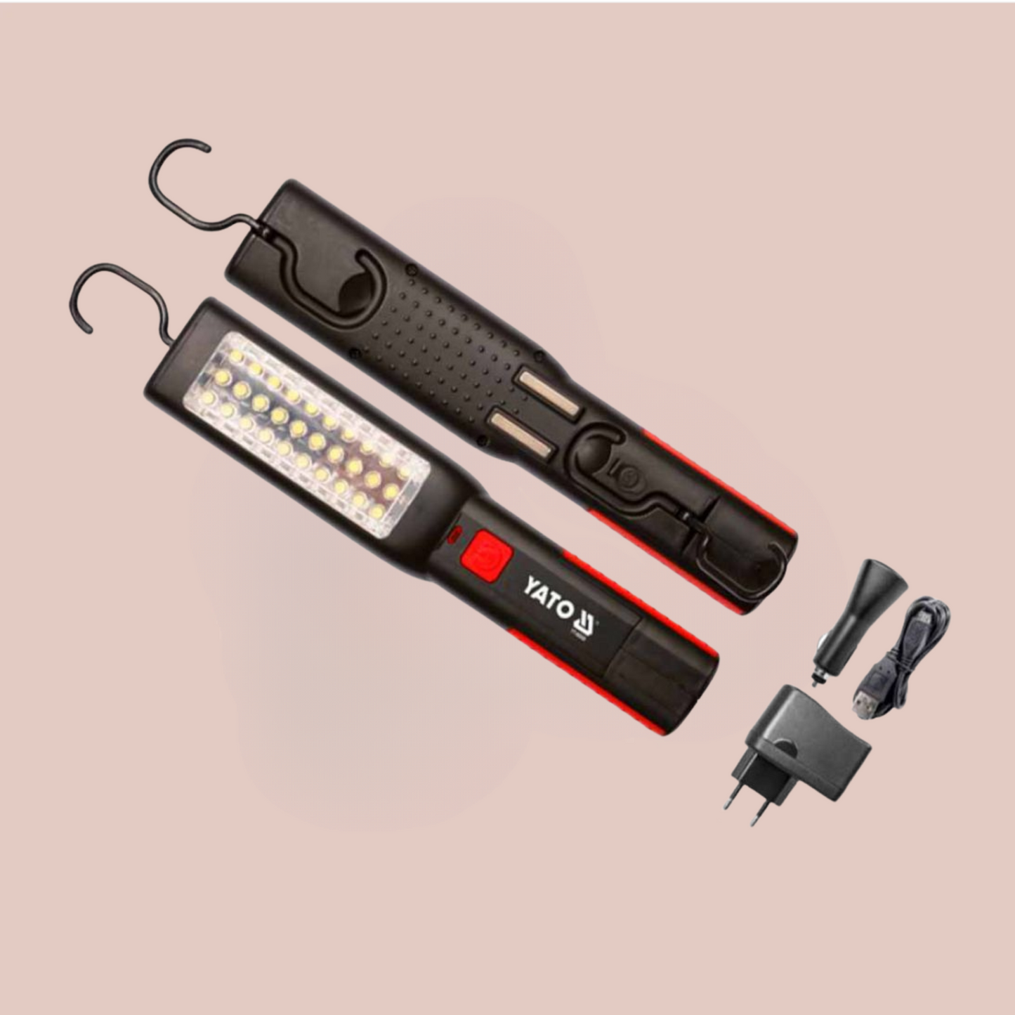 LAMPARA TRABAJO 30 LED RECAR.12V SEC - YATO