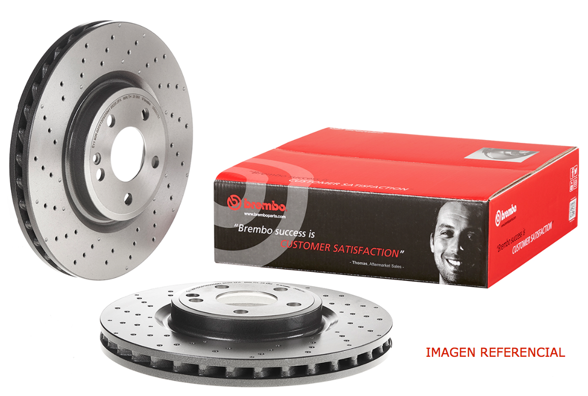 Juego de discos de freno Brembo para Land Rover / Range Rover - Sport - Discovery