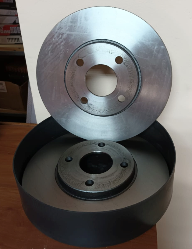 Juego de discos de freno traseros MDS High Carbon para Volkswagen Nivus Polo T-Cross Virtus modelos nuevos