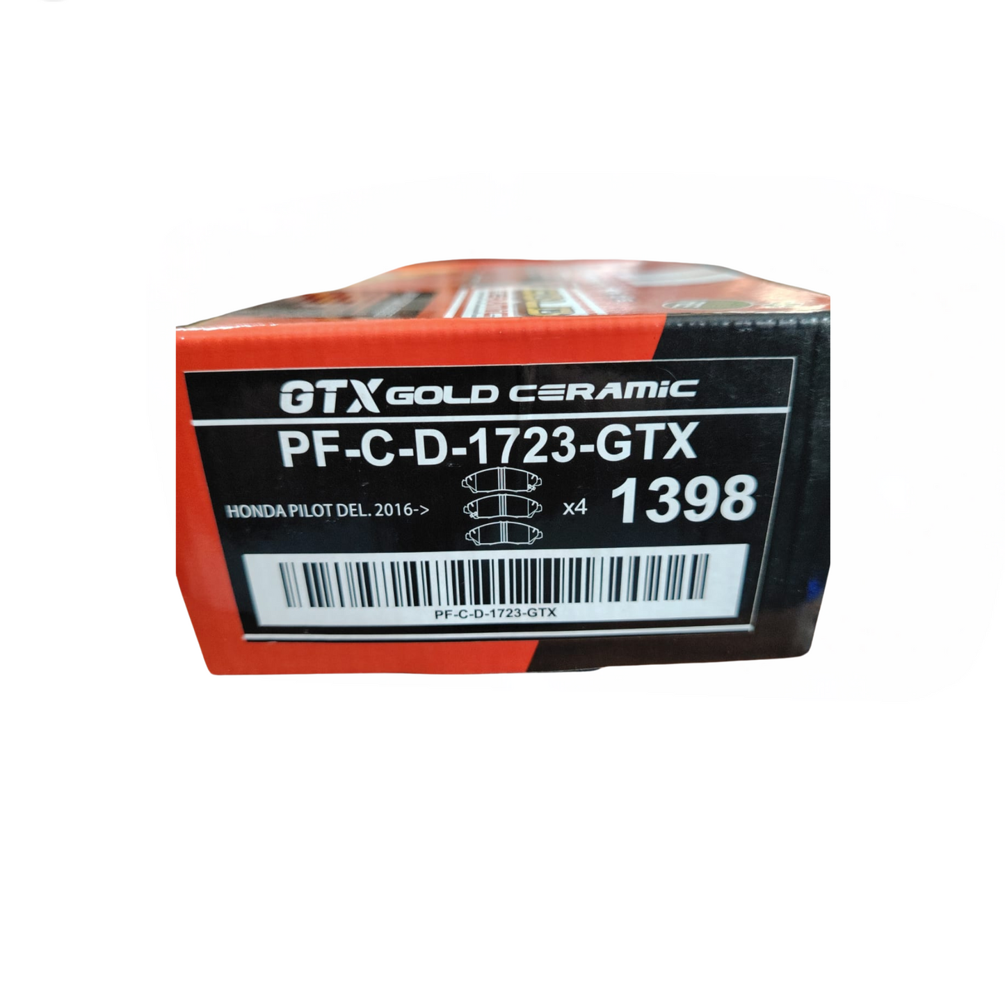 PASTILLA DE FRENO CERAMICA HONDA PILOT DEL. 2016-->