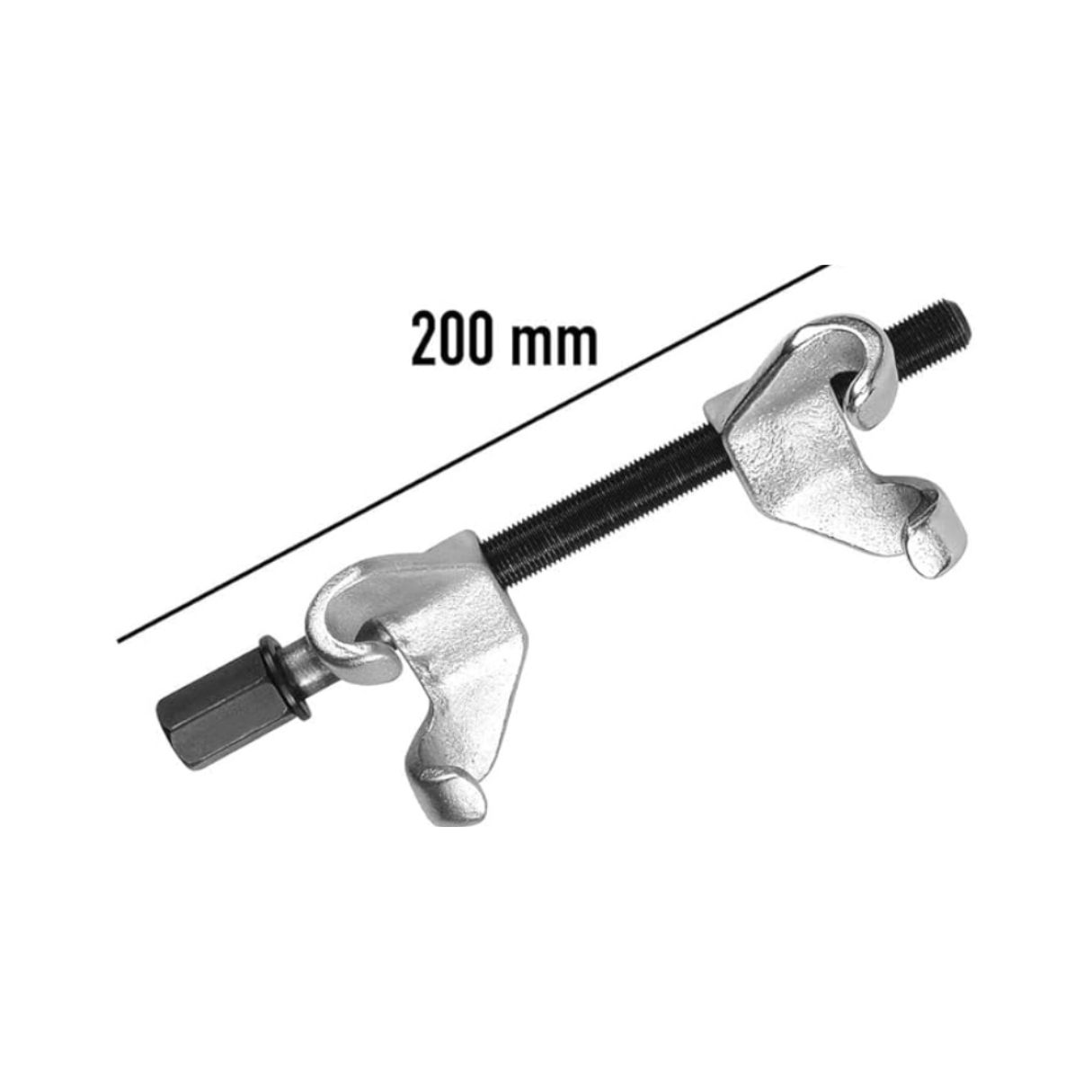 PRENSA ESPIRAL 2PCS  L 200MM YT-0605