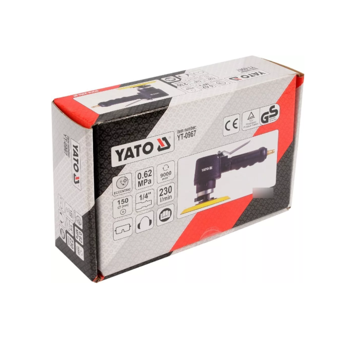 Lijadora Pulidora Neumatico 150 Mm 9000 Rpm Yt-0967 - Yato