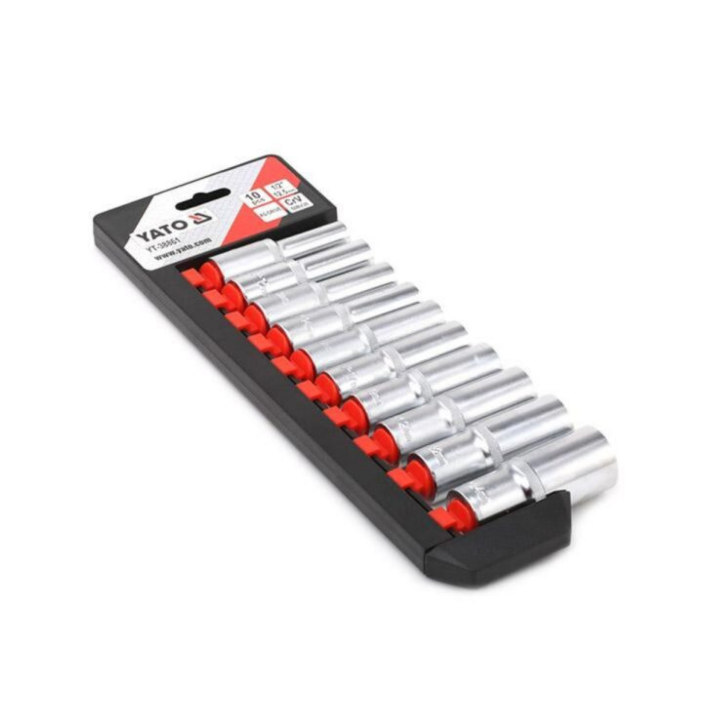 JUEGO DE DADOS DE 1/2 LARGOS 10PCS YT-38861 – YATO