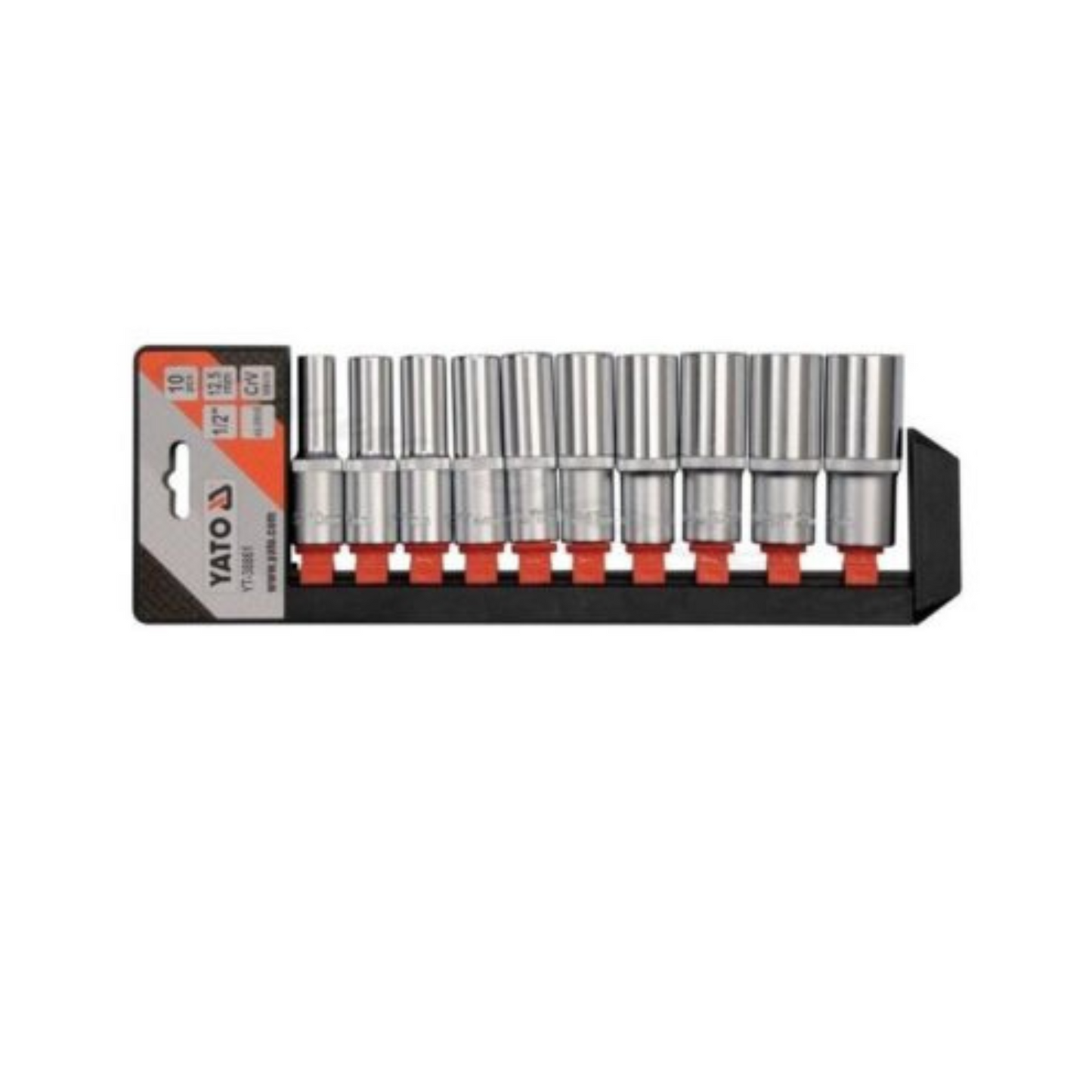 JUEGO DE DADOS DE 1/2 LARGOS 10PCS YT-38861 – YATO